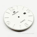 Sandwich watch dial with luminous
